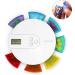 BrilliantDay Electronic Pill Timer Reminder - Automatic Medication Dispenser with Alarms for Elderly & Kids - Buy Online on GoSupps.com