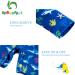 UPF 50+ Baby Boys/Girls Zipper Swimwear with Snap Bottom for Sun Protection - Blue Shark1 (18-24 Months) - Buy Online on GoSupps.com