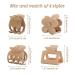 16 PCS Small Matte Claw Hair Clips for Women & Girls - Strong Hold NonSlip Design in Multi Color - Cute Hair Accessories for Thin Hair - 4 Shapes Included - Buy Online on GoSupps.com