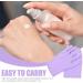 FRCOLOR 1 Pair Beauty Moisturizing Gloves Exfoliating Gloves Beauty Gloves Cracked Portable Gloves Nighttime Lotion Glove Hand Moisturizer Gloves Spandex Care Purple - Buy Online on GoSupps.com