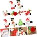 minkissy Snowman Hair Barrettes 24 Sets Christmas Suit Hairpin Girls Suit Hat for Girl Hair Clips Elk Santa Hair Barrettes Christmas Barrettes Xmas Hairpin Christmas Hair Grips - Buy Online on GoSupps.com