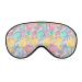 Bright Colored Lollipop Sleep Mask for Women Adjustable Sleeping Eye Shades Cover with Elastic Strap