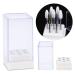 Yuyte 7 Holes Nail Drill Heads Bits Holder Organizer Box Container for Nail Grinding Heads Display