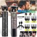 Rechargeable Hair Clipper for Men - Electric Haircut Razor with LCD Display Cordless & USB Charging - Black Dragon B - Buy Online on GoSupps.com