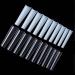 504PCS XXXL Natural Coffin Nail Tips | Half Cover Ballerina Fake Nails | 12 Sizes | Square Straight Shape | Acrylic Nail Tips for Salon & Home DIY - Coffin Natural 01 - Buy Online on GoSupps.com