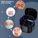 Yardwe Portable Denture Bath Case with Strainer Basket - Travel-friendly False Teeth Holder and Storage Container - Orthodontic Retainer Soak Cup - Black - Buy Online on GoSupps.com