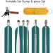 Pleteffect Ear Cleaner 6 Pcs EarWax Cleaner Tool Set Professional Ear Cleaning Master Earwax Cleaner Tool Set Spring Earwax Tool Set(Black) - Buy Online on GoSupps.com