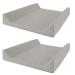Lilly and Ben wrapping cover 2 pack I cozy & absorbent cover with cotton surface for diaper support i easy-to-care clamping cover made of soft terry tea wedge.For 2-3 increased pages gray uni