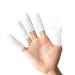 Zxfuture Pack of 100 Cotton Finger cots Protect Fingers Comfortable and Breathable, Absorb Sweat,Cloth Finger cot