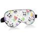 Haskirky Light Blocking Eye Mask Breathable and Adjustable Adult Men and Women Travel on Business Trips Yoga Meditation Light Smooth Comfortable Eye Mask Office Deep Sleep Goodies Balloon Muzzles B
