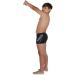 Buy Speedo Boys Boom Logo Placement Aquashort 13-14 Years - Black/Light Adriatic | Fast International Shipping - Buy Online on GoSupps.com
