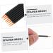 NOLITOY Lip Gloss Applicator 100pcs Tools Wands Eyelash Applicators Makeup Eyeliner Brush Eye Cosmetic Applicator Tool 9x6.5cm As Shown - Buy Online on GoSupps.com