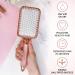 Paddle Brush for Detangling & Styling - Professional Large Hairbrush for All Hair Types - Rose Gold Black by Lily England - Buy Online on GoSupps.com
