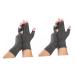Gatuida 2 Pairs Fingerless Gloves Therapeutic Gloves Hand Gloves Training Gloves Wrist Support Gloves Hand Support Gloves Compression Gloves Thumb Gloves Open Finger Gloves Care