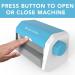 Xyron Create-a-Sticker  5" Sticker and Label Maker Machine for Small Business and DIY Crafts  Includes Permanent Adhesive  Pre-Loaded (0501-05-10A)  9.055" x 5.709" x 5.906" - Buy Online on GoSupps.com