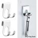 Buy Lohill 4-Piece Shower Razor Holder - No Drill Stainless Steel Self-Adhesive Multi-Purpose Hooks - Buy Online on GoSupps.com