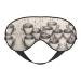SSIMOO Hand Drawn Teapots and Cups Soft Sleep Eye Mask Female Breathable Eye Patch Perfect for Travel and Relaxation Black