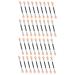 Healeved 100 Pcs Women Eyeshadow Brush Eye Spoolie Brush Eyeshadow Makeup Brush Tipped Oval Makeup Tool 8x1cmx2pcs Pinkx2pcs