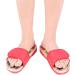 Verdant Touch Foot Massager Shoes - Red Health Care Massage Slippers for Improved Blood Circulation | Size 37 - Buy Online on GoSupps.com