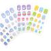 Gogogmee 8 Sheets Children's Nail Stickers Nails False Nail Nails for False Nails Nails Press on Nails for False Nail Tips Fake Nails False Nail for - Buy Online on GoSupps.com