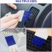 Crcyphne 8 Packs Air Conditioner Condenser Cleaning Brush Small Plastic Brush Refrigerator Coil Brush HVAC Coil Cleaner Brush - Buy Online on GoSupps.com