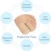Sumiwish Toe Cap Protection - 10-Pack Soft Gel Lined Fabric Caps for Closed Toe Shoes | Prevent Blisters Corns & Comfort - Beige Medium - Buy Online on GoSupps.com