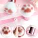 Cute Cat Paw Makeup Brush Soft and Fluffy Bristles Multipurpose for Foundation and Pre-Makeup Great Gift for Birthdays and Mother's Day (c) - Buy Online on GoSupps.com