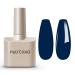 MAYCHAO 15ML Gel Nail Polish 1Pc Navy Blue Gel Polish Soak Off UV LED Fall Nail Polish Nail Art Starter Manicure Salon DIY at Home 0.5 OZ