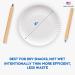 Hygloss 6-Inch White Paper Plates Bulk - 1000 Pack - Disposable for Food, Dessert, or Crafts - Buy Online on GoSupps.com