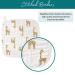Organic Muslin Baby Washcloths - Pack of 10 - 100% Cotton Face Towels for Newborn and Adults | Large Size Reusable Infant Wipes - Gentle on Sensitive Skin | Includes Storage and Laundry Bags - Buy Online on GoSupps.com