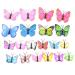 20 pieces butterfly hair clips colorful butterfly hair clips baby hair clips butterfly glitter hair clip butterfly hair clips for women girls and toddlers