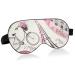 xigua Breathable Sleeping Eyes Mask Cool Feeling Eye Sleep Cover for Summer Rest Elastic Contoured Blindfold for Women & Men Travel Paris Eiffel Tower
