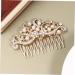 DOITOOL Bridesmaids Suction Cup Pencil Holder Veil Comb Antique Hair Comb Clips Bride Hair Comb Rhinestone Barrettes Womens Hair Ornament Wedding Crystal Beads Miss - Buy Online on GoSupps.com