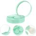 Heallily Contact Lens Travel Case Compact Storage Container for Contacts & Eye Care Green Mini Medical Bottle - Buy Online on GoSupps.com