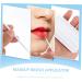 SKISUNO 100pcs Disposable Eyeliner Brush Liquid Eyeliner Cosmetic Eyeliner Wand Makeup Eye Tool Girl Make up 9x6.5cm White - Buy Online on GoSupps.com