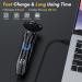 JIAABCHOMO 3-in-1 Electric Razor for Men - IPX7 Waterproof, Cordless Rechargeable Shaver with LCD Display - Buy Online on GoSupps.com