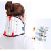 Alkani portable neck route cervical traction strecter offer patient comfort device neck pain relief neck traction devices for patient comfort (color: white)