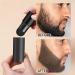 kawehiop Men Beard Filler Powder Long Lasting Hair Shape Patches Coloring Coverage Makeup Business Pen Thickening Dye Paint Dark Brown - Buy Online on GoSupps.com