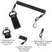 Belihome Paracord Tactical Lanyard | Elastic Fishing Key Ring | Durable Spiral Keychain Safety Rope - Buy Online on GoSupps.com