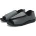 Yytcsjz Unisex Diabetic Slippers - Grey Lightweight Air Cushion Walking Shoes for Elderly. Orthopedic Footwear for Swollen Feet & Plantar Fasciitis (Size 12) - Buy Online on GoSupps.com