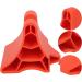 Verdant Touch Multifunctional Massage Hammer - Body Massage Device for Neck Shoulders Legs & Feet | Fatigue Relief | Manual Orange - Buy Online on GoSupps.com