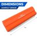 Equigroomer 5 (12.7cm) Orange Pet Grooming Tool for International Shipping - Buy Online on GoSupps.com