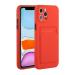 Tivenfezk Nadoli Silicone case for iPhone 15 Pro Ultra thin shockproof scratch -resistant wallet soft TPU protective cover mobile phone case with credit card holder iphone 15 per red