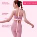 Grafken Pink Posture Corrector for Adults & Kids | Retractable Yoga Sticks for Body Alignment | Stretching Tool for Back Support - Buy Online on GoSupps.com