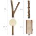 LIMIO 7 PCS Bird Parrot Swing Chewing Toys - Natural Wood Perch and Cage Toys for Small Parakeets, Cockatiels, Conures, Finches, Budgies, Parrots, Love Birds - Buy Online on GoSupps.com