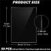 50 Pcs 5x7 Inch Clear Acrylic Sheets - 0.08 Thick Transparent Panels for Photo Frames, Signs, Crafts & DIY Projects - Buy Online on GoSupps.com