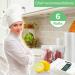 O2frepak 6 Pack Vacuum Sealer Bags Rolls 8x20' and 11x20' (3 Rolls Each) | BPA Free, Heavy Duty, Cut-to-Size for Sous Vide Cooking | 6 Pack - Buy Online on GoSupps.com