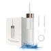 Water Flosser Portable Water Flosser Cordless with IPX7 Waterproof 4 Modes Home and Travel Water Flossers for Teeth Braces Bridges Care 130ml White-130ml