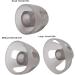 Yuyte 10-Pack Open Dome Silicone Umbrella Earplugs for Hearing Aids | Replacement Earplugs for Seniors with Hearing Impairments - Buy Online on GoSupps.com