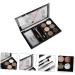 BELLIFFY 1 Set Eyebrow Powder Set Eyebrow Shaping Cosmetics Eyebrows Makeup Accessory Abs - Buy Online on GoSupps.com